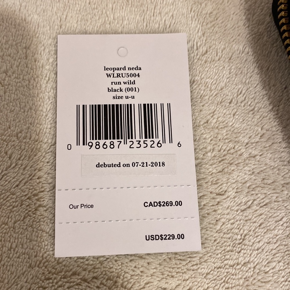 NWT Kate Spade Run Wild Leopard Neda Wallet - Picture 12 of 12